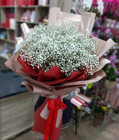 Букет цветов из: Гипсофила в Тимашевске