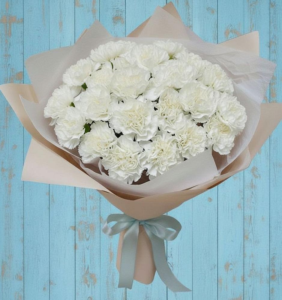 Букет цветов из: Гвоздики в Тимашевске