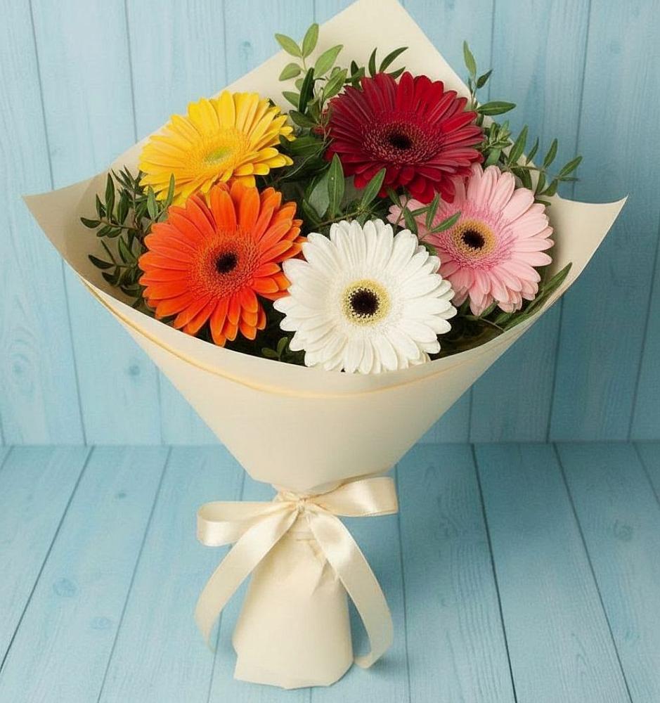 Букет цветов из: Герберы в Тимашевске