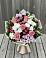 Букет цветов из: Альстромерии, Гвоздики, Розы и Хризантемы в Тимашевске