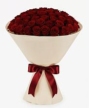Букет 101 Бордовая роза Блэк Бакарра в Тимашевске