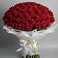 Букет 101 Красная роза Блэк Мэджик в Тимашевске