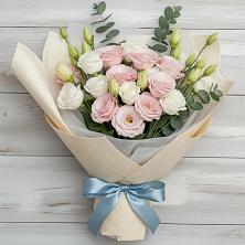 Букет цветов из:  Лизиантусы в Тимашевске