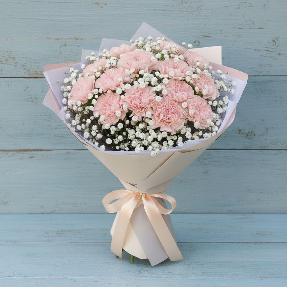 Букет цветов из: Гвоздики в Тимашевске