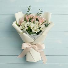 Букет цветов из:  Альстромерии в Тимашевске