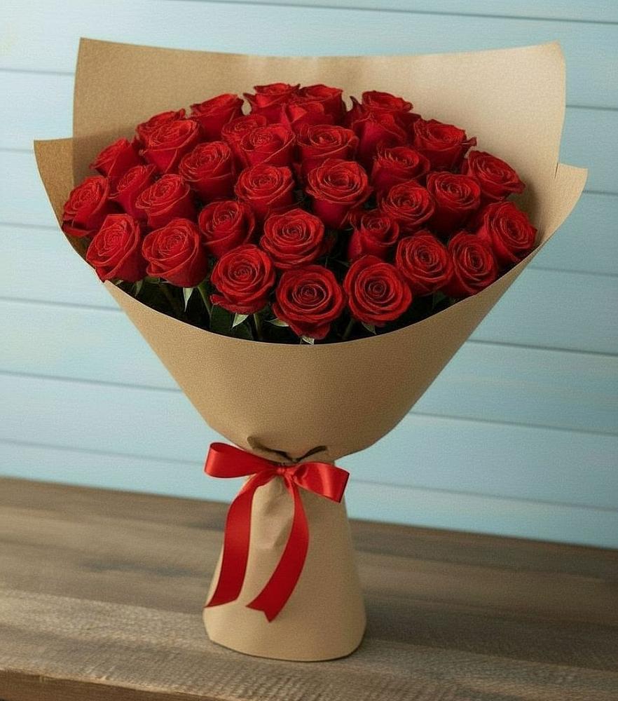 Букет Красные розы Милано в Тимашевске