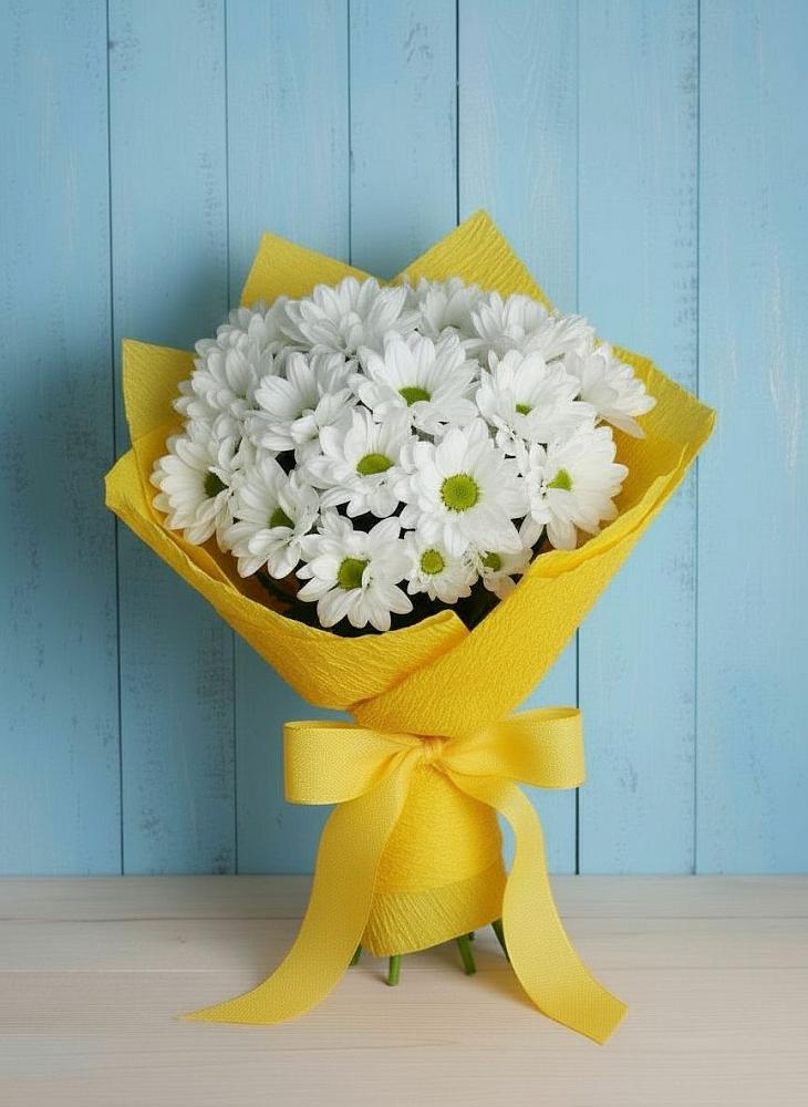 Букет цветов из: Хризантемы в Тимашевске