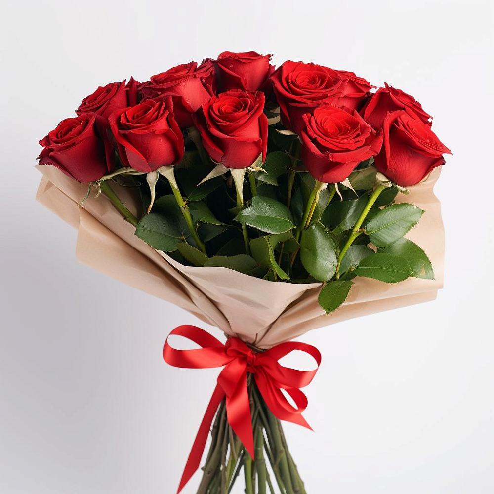 Букет 11 Красных роз Эдлесс Лав в Тимашевске